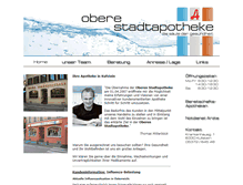 Tablet Screenshot of obere-stadtapotheke.at